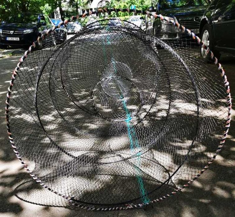 Capcana varsa raci 2m peste puiet halau capcana pesti crasnictip