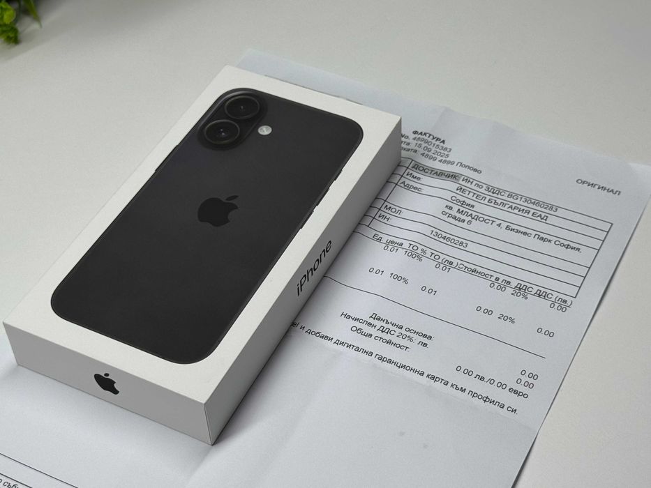 ! НоВо ! iPhone 16 128GB 3г Гаранция