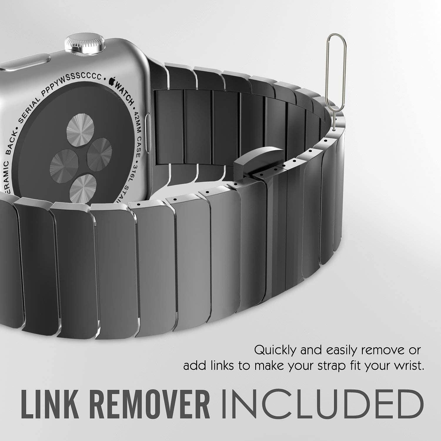 Каишка tech-protect linkband за apple watch ultra 49mm black