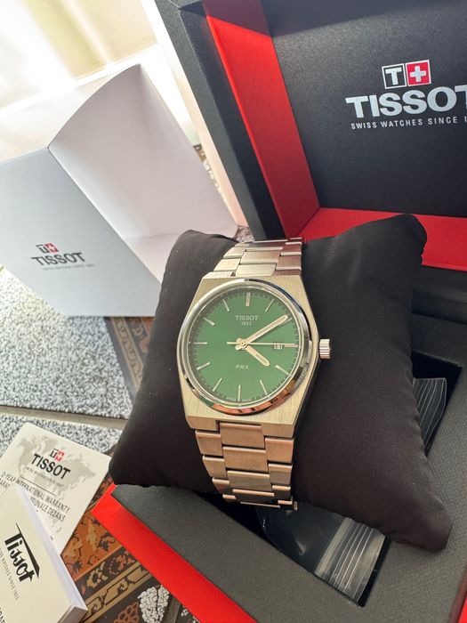 Tissot PRX verde 40 mm nou