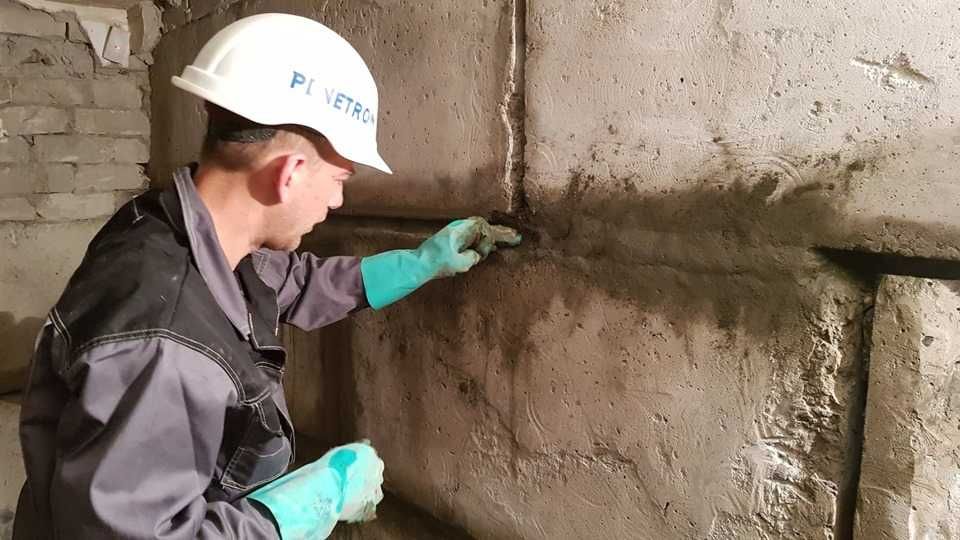 Гидроизоляция производственных помещений, хранилищ, бункеров, колодцев