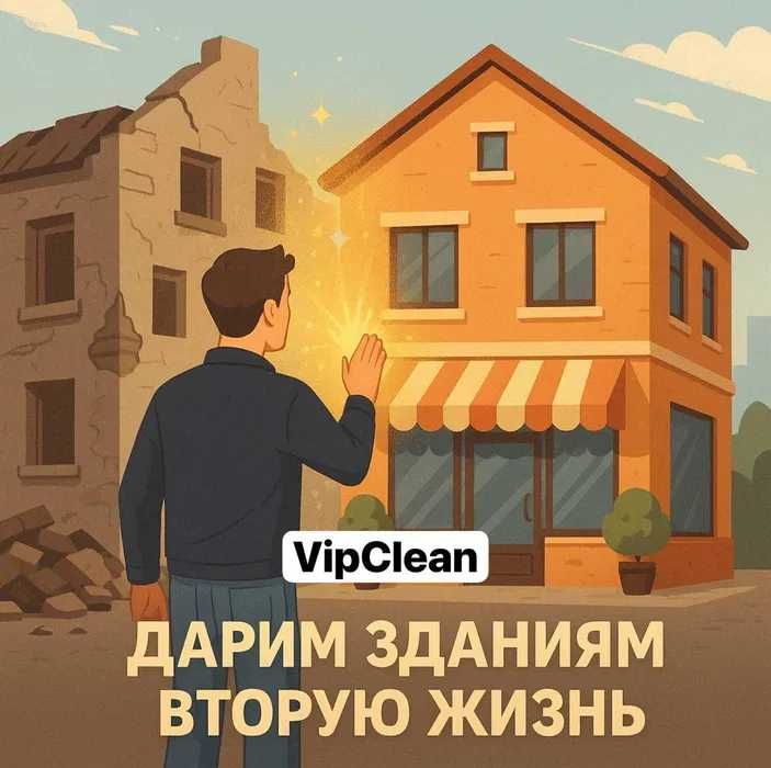 Фасад Мойка | Уборка | Тозалаш | дом | уй | офис Генерал | Алпинист