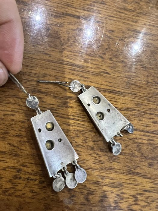 Серьги 875 проба редкие