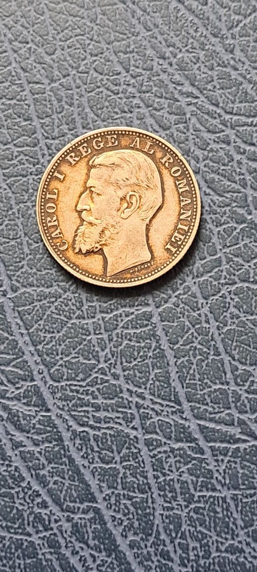 Monedă argint 2 lei 1900,