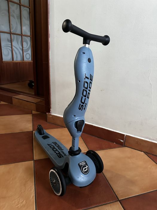 Tortineta scoot and ride, albastra