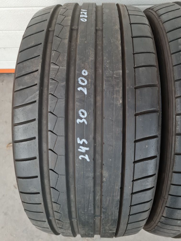 Летни гуми 2 броя DUNLOP SpSport Maxx GT 245 30 R20 дот 0821