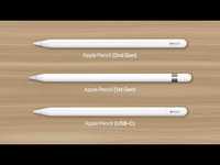 Apple Pencil 1 vs Pencil 2 стилиус