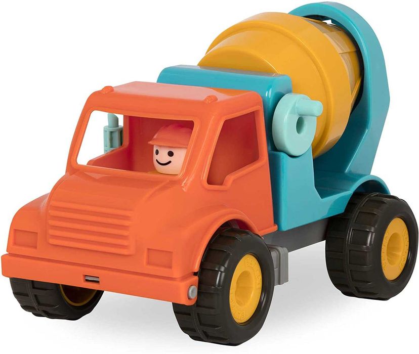 Детски камион бетоновоз Battat с функции и подвижни части