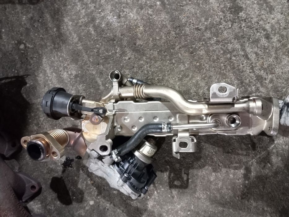 Racitor gaze complet cu valva EGR BMW F20 F30 F10 LCI B47 2l diesel