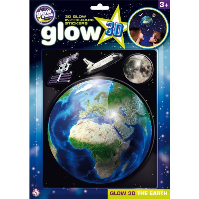 Stickere 3D - Planeta Pamant The Original Glowstars Company