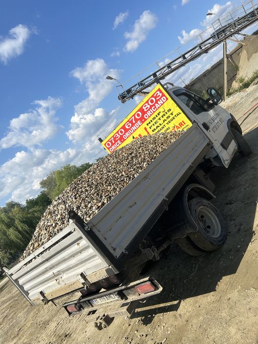 Piatra 16/32 de rau pentru drum/parcare/strada(bragadiru,magurele,