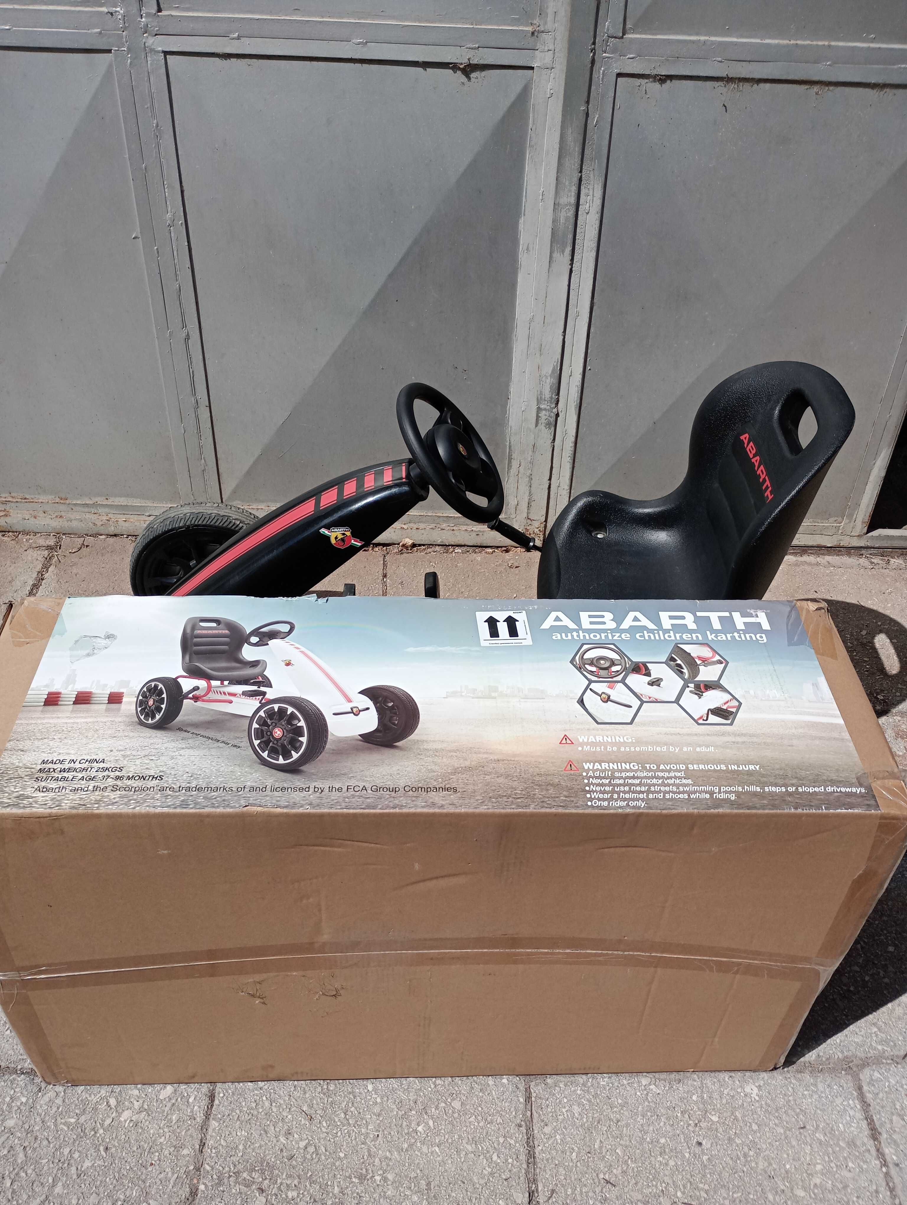 Продавам детски картинг "ABARTH" - ИЗГОДНО!