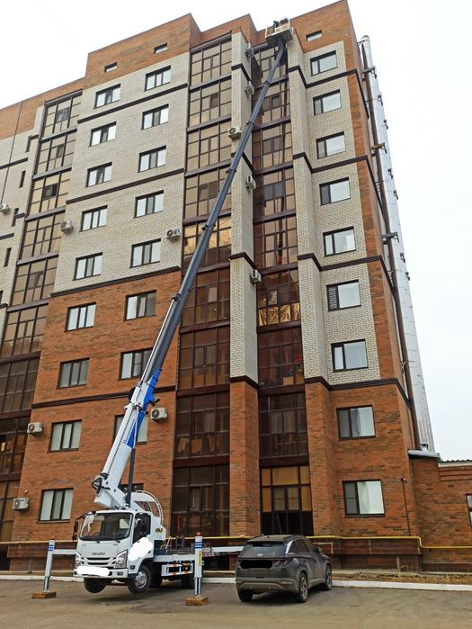 Услуга автовышки isuzu новая