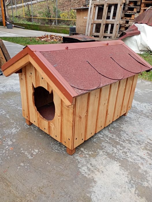 Cușcă căsuța pisică