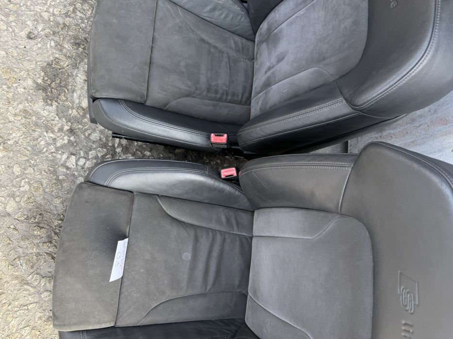 Кожен S-line салон Audi Q7 подгрев ЕЛ Седаки Ауди КЮ7 Н91 лека забележ