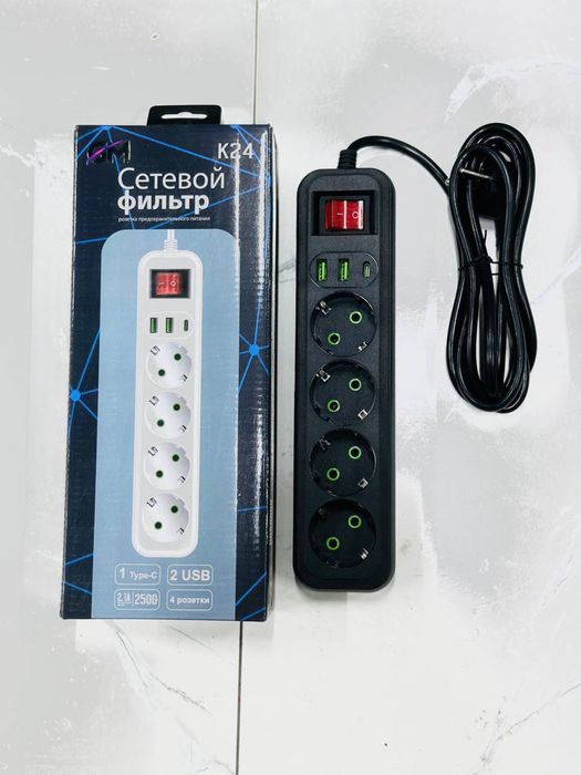Сетевой фильтр, удлинитель, кабель для дома