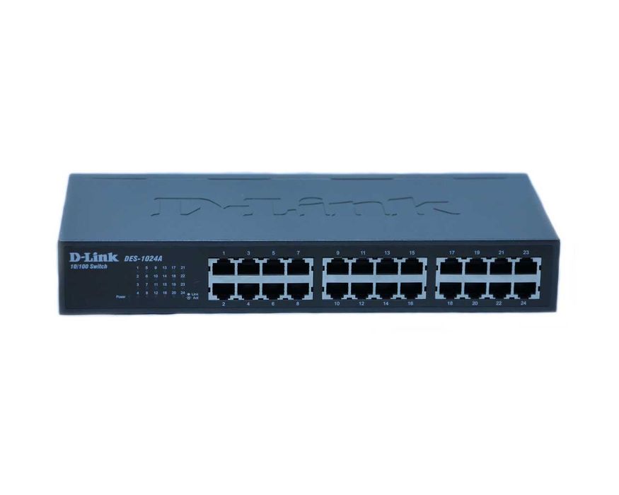 D-Link DES-1024A 24xRJ45  24x 100 Мбит/сек