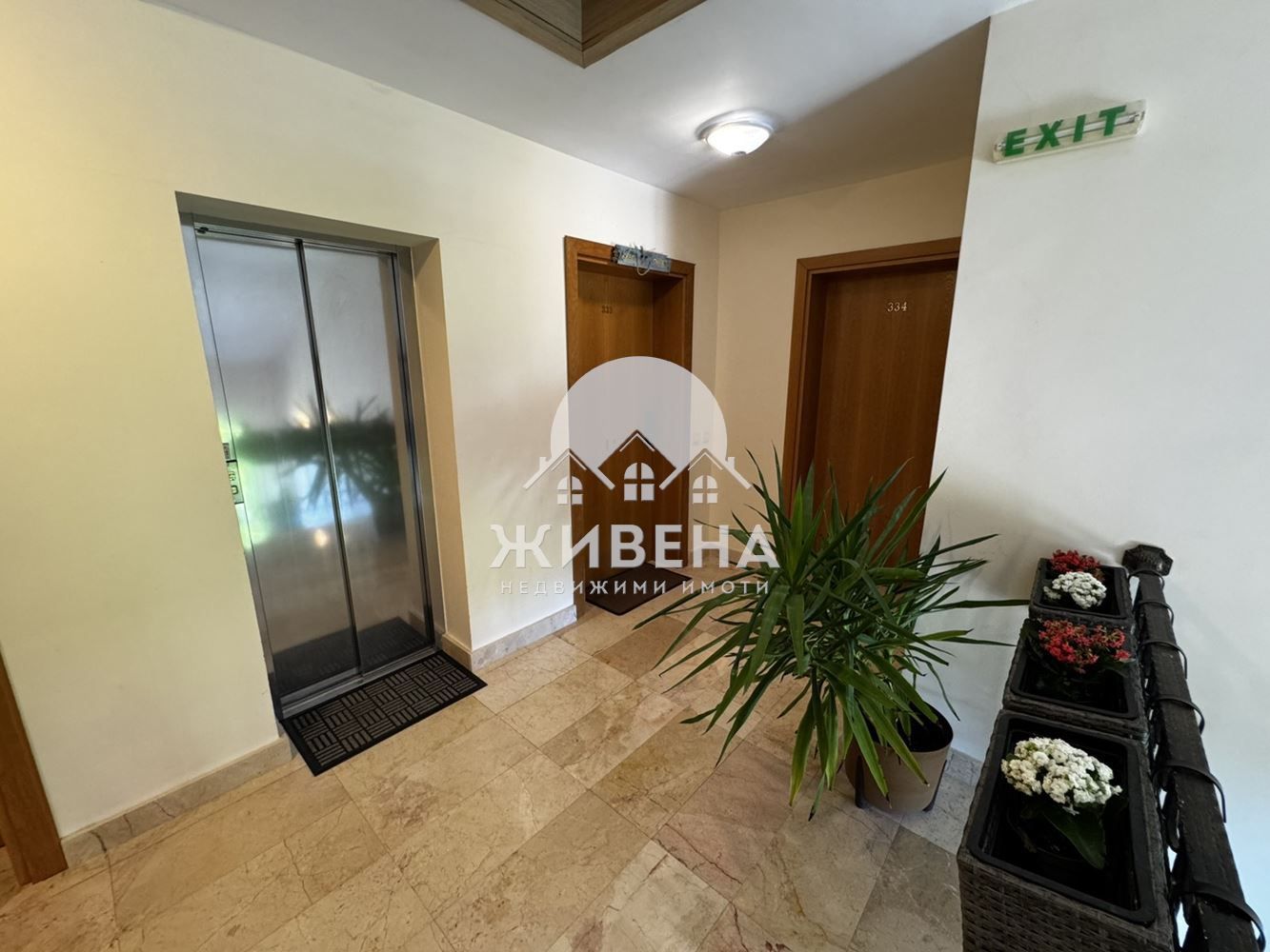 Продавам обзаведен 2-стаен апартамент, с.Кранево