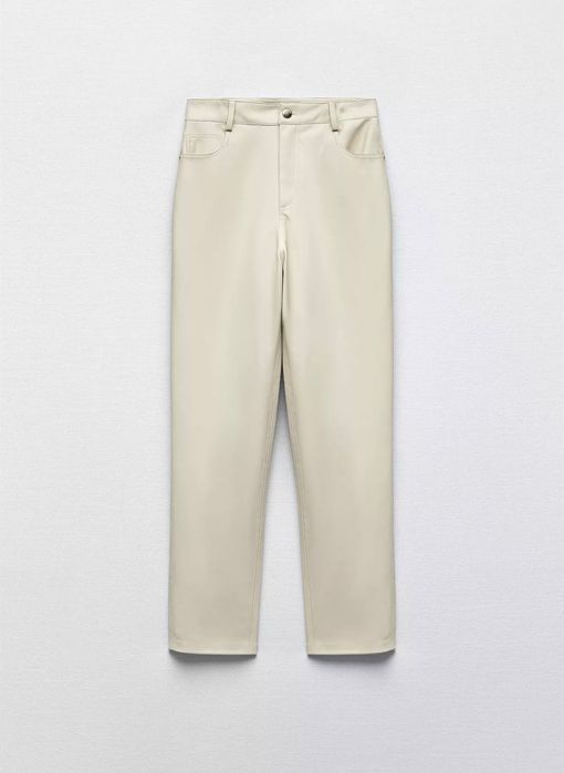 Кожени панталони Zara