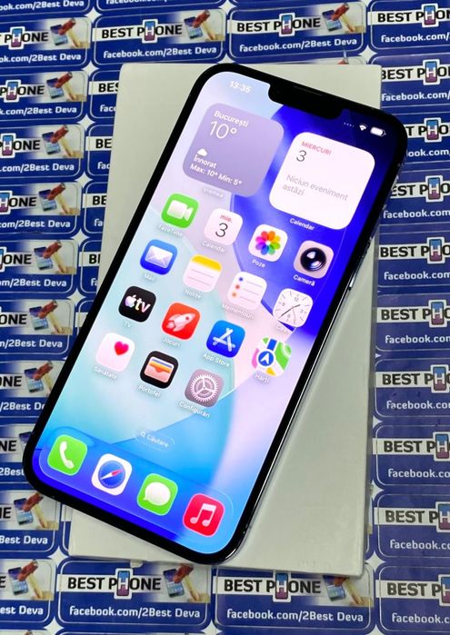 1900lei Iphone 13Promax 512GB  6Luni Garantie Magazin si in Rate