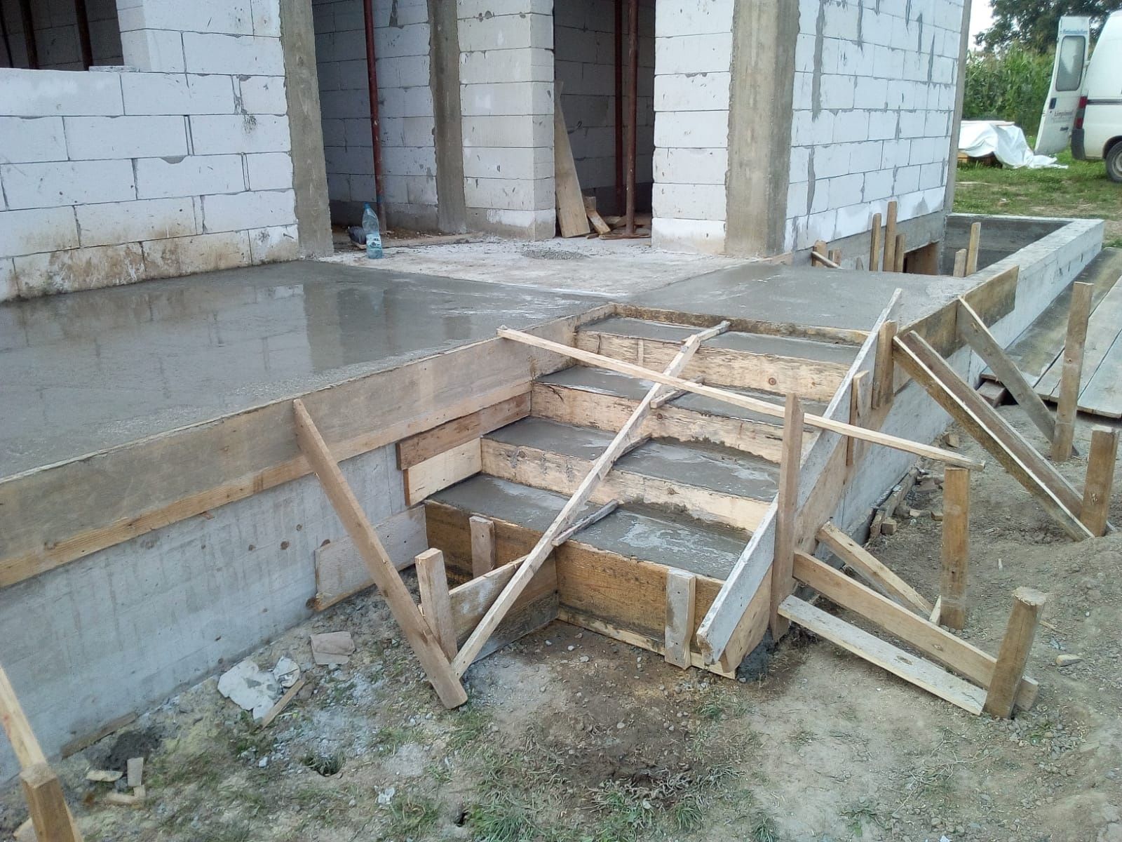 Garduri, scări din beton