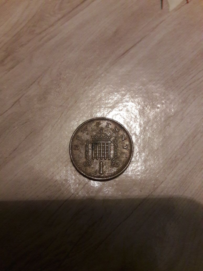 Монета new penny