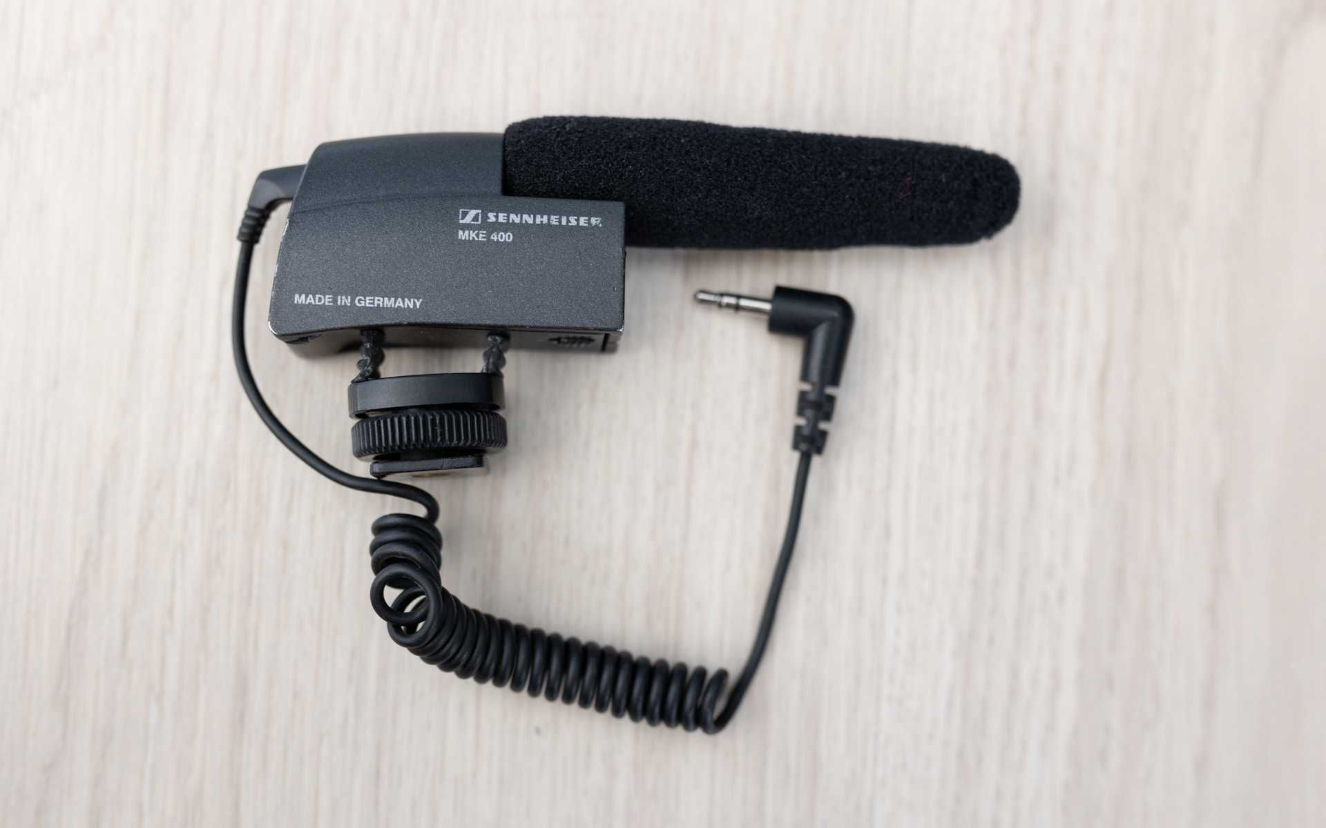 Sennheiser MKE 400 Shotgun microfon (sau schimb cu diverse chestii)