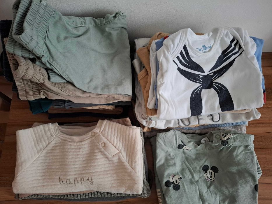 Лот детски дрешки 80-86 см