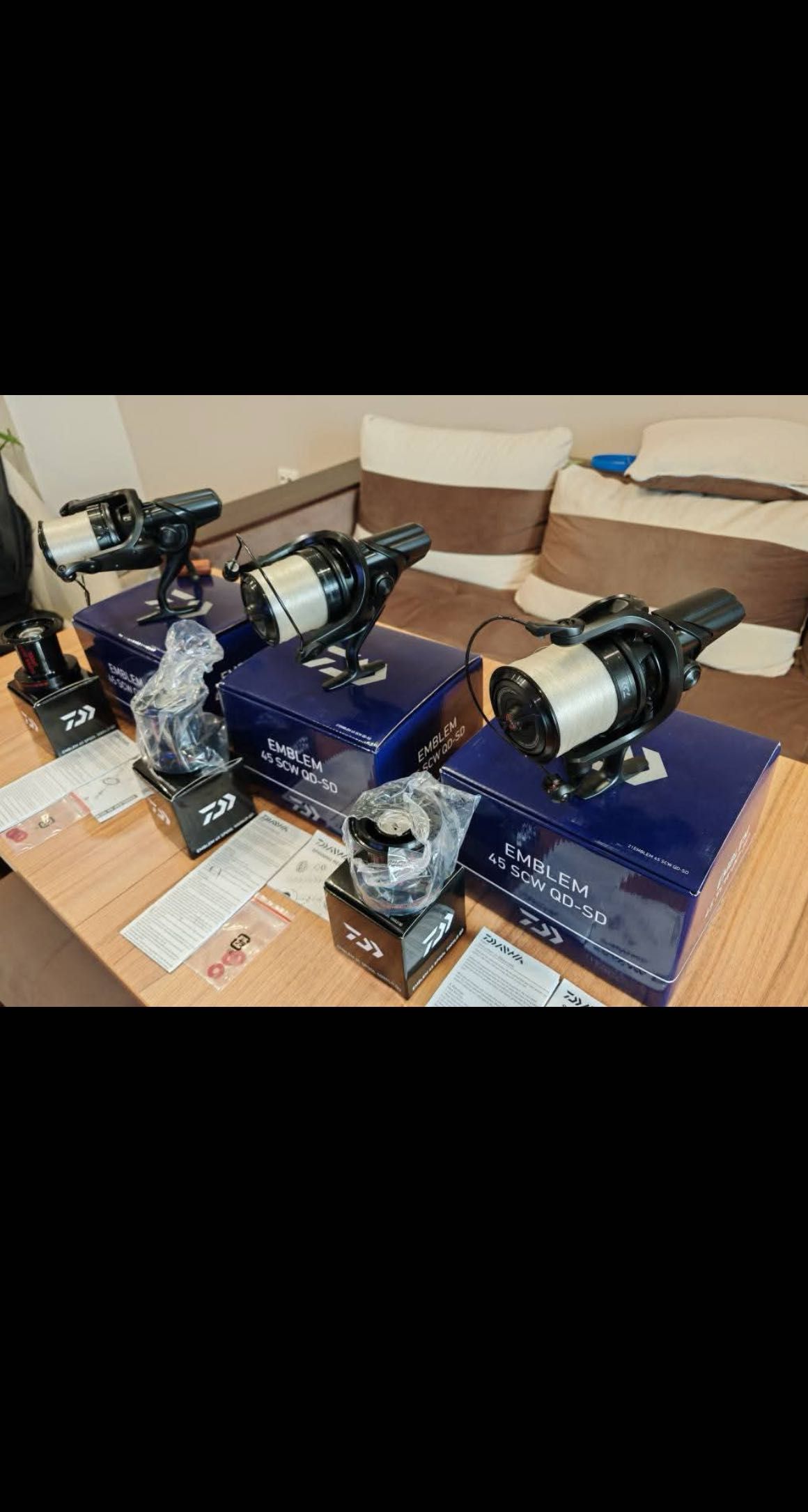 Макара DAIWA 21 EMBLEM 45 SCW QD SD (SuperDeep)