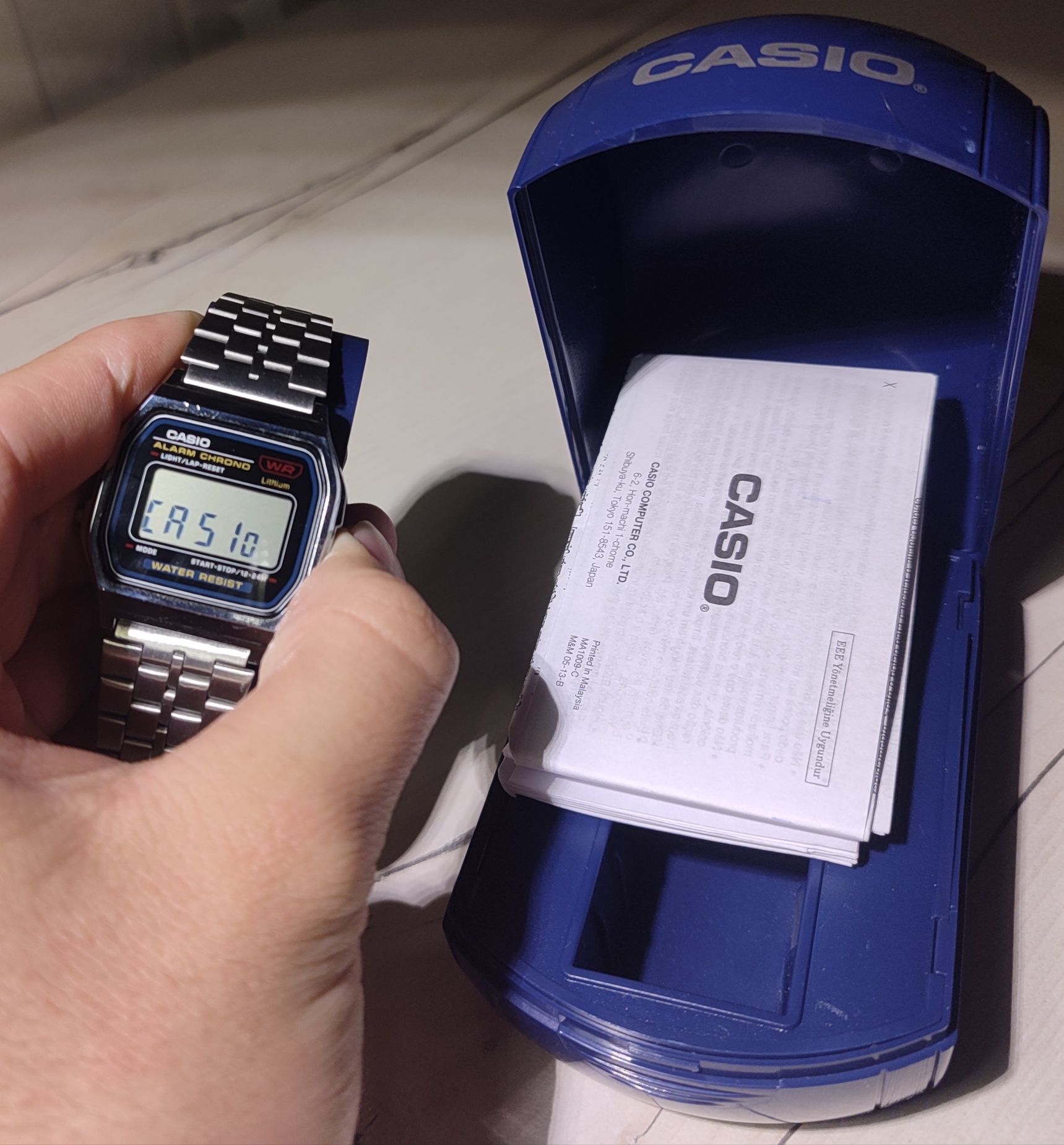 Часы. CASIO A159-W