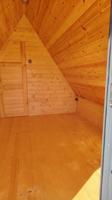 Малка преместваема алпийска къщичка