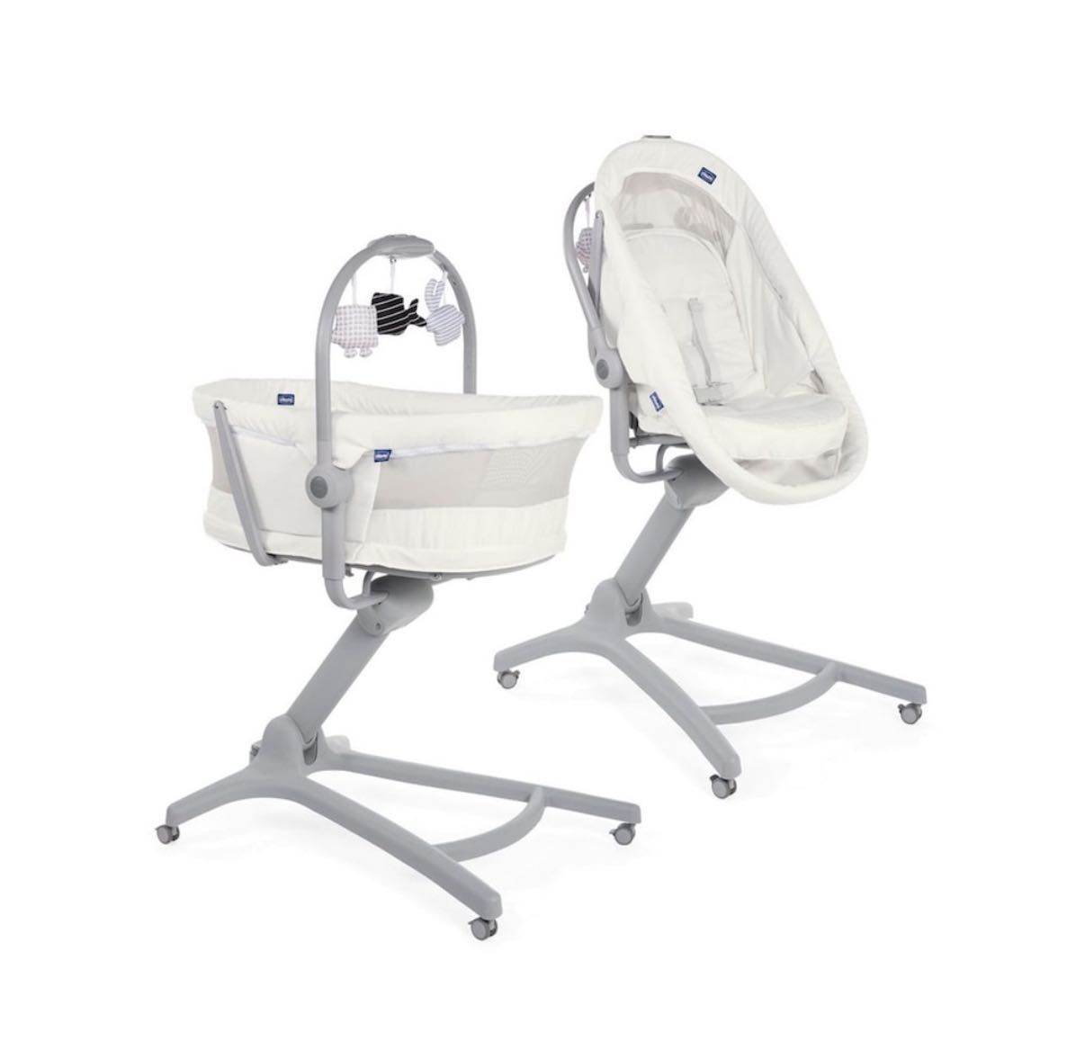 Chicco 4 в 1 - Бебешка кошара, шезлонг и стол на
