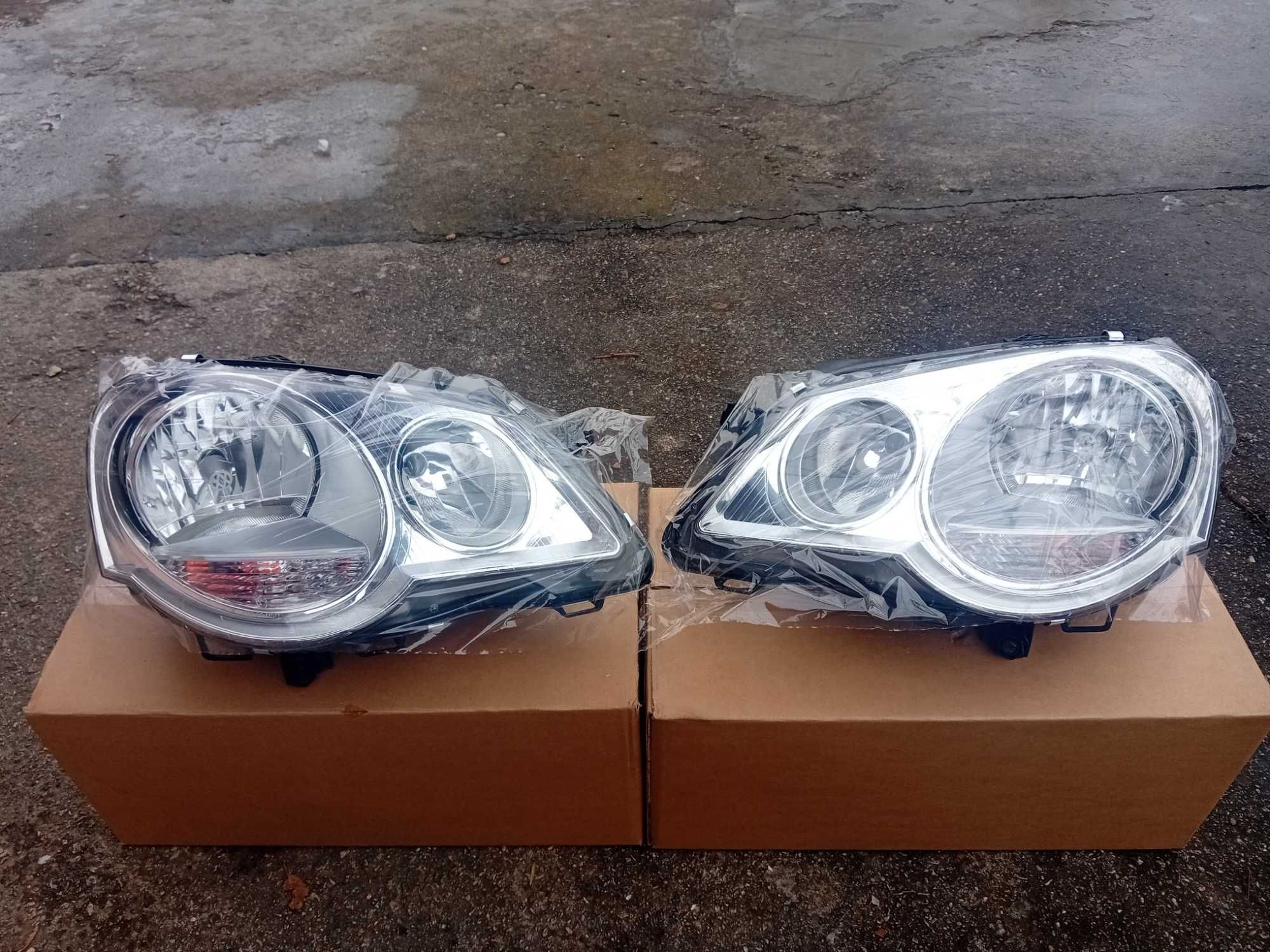 Фар VW Поло  НОВ  05-09г