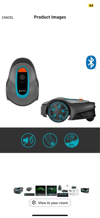 Robot tuns gazon Gardena Sileno minimo  250 m²