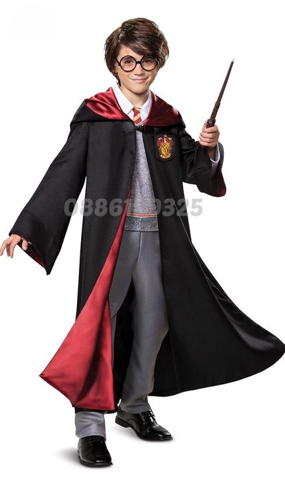 Детски костюм на Хари Потър Harry Potter костюм с аксесоари