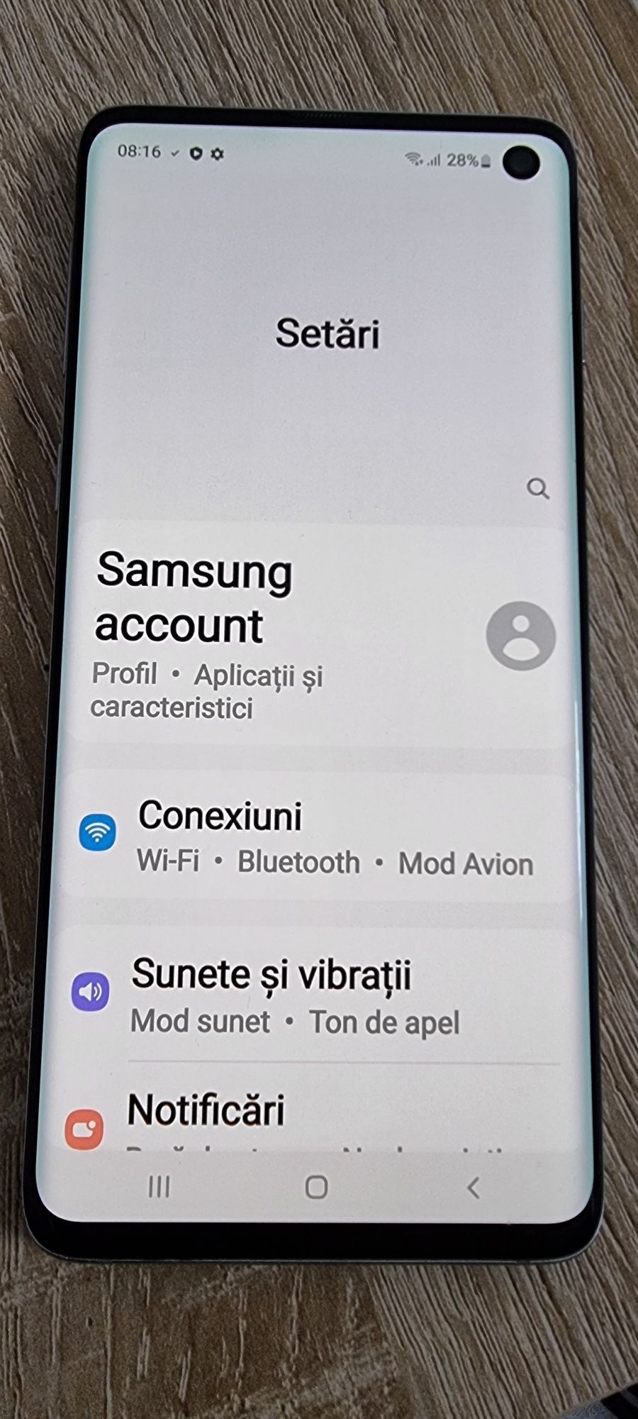 Samsung Galaxy S 10 128 GB RAM 8 GB