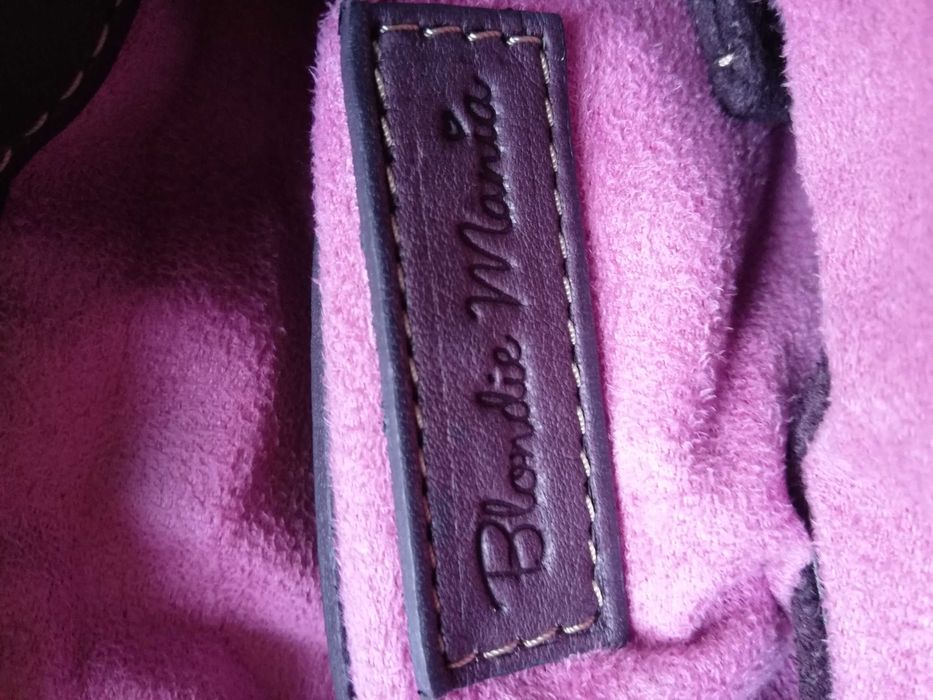 Чанта естествена кожа Blondie mania