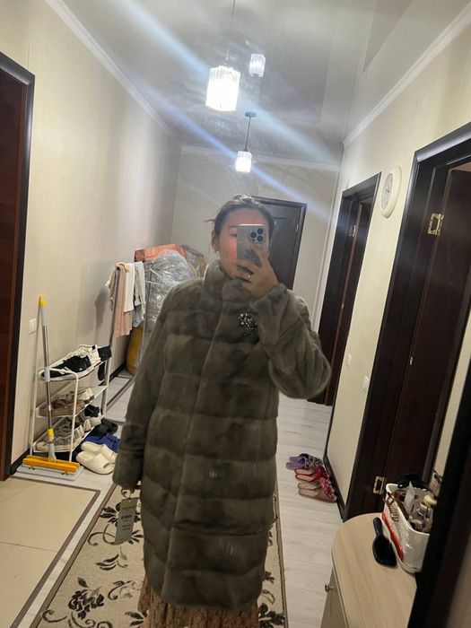 Шуба норковая новая