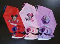Adidasi Mickey, Elsa, Minnie +săculeț