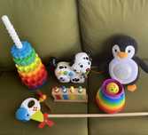 Лот играчки Vtech, Fisher Price, Galt, Goki и други