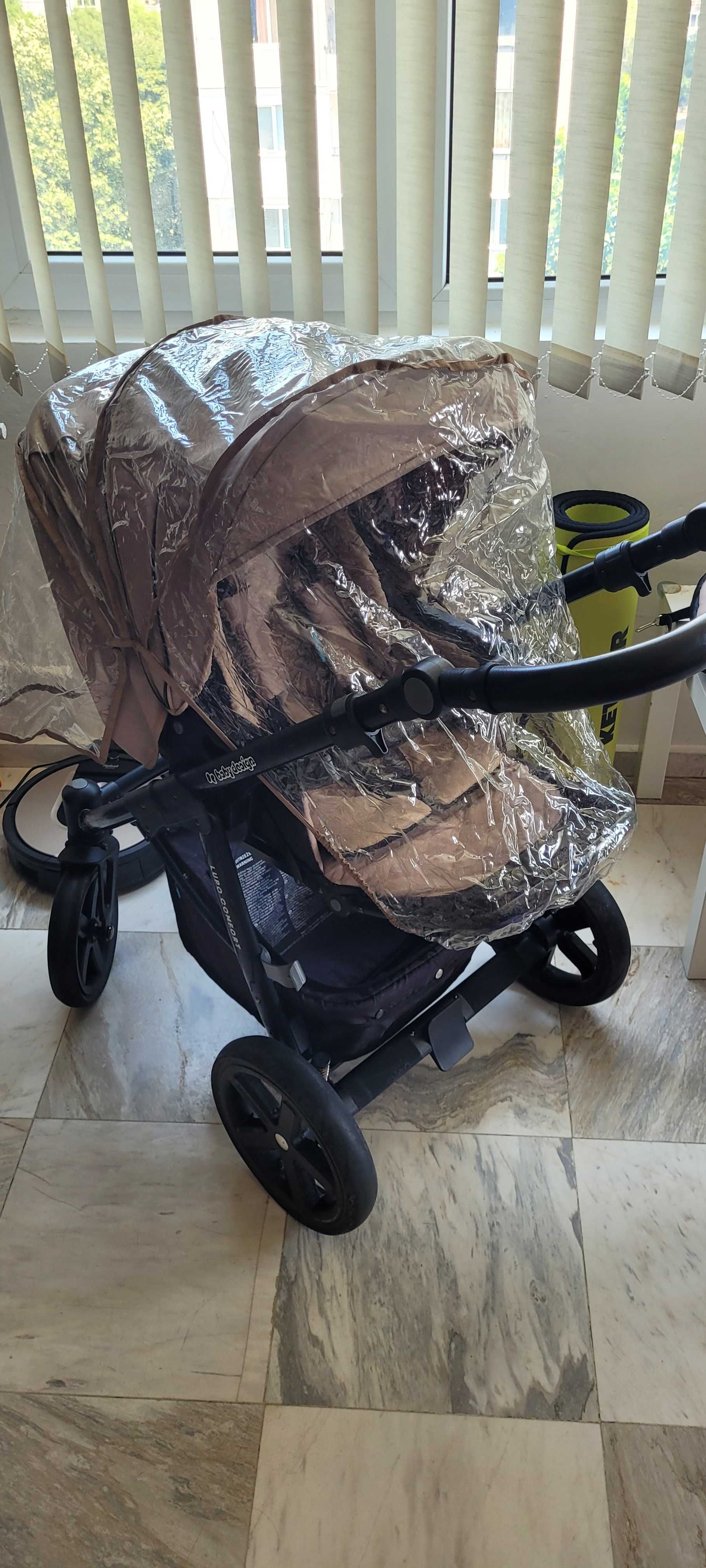 Бебешка количка 2в1 LUPO COMFORT - BABY DESIGN