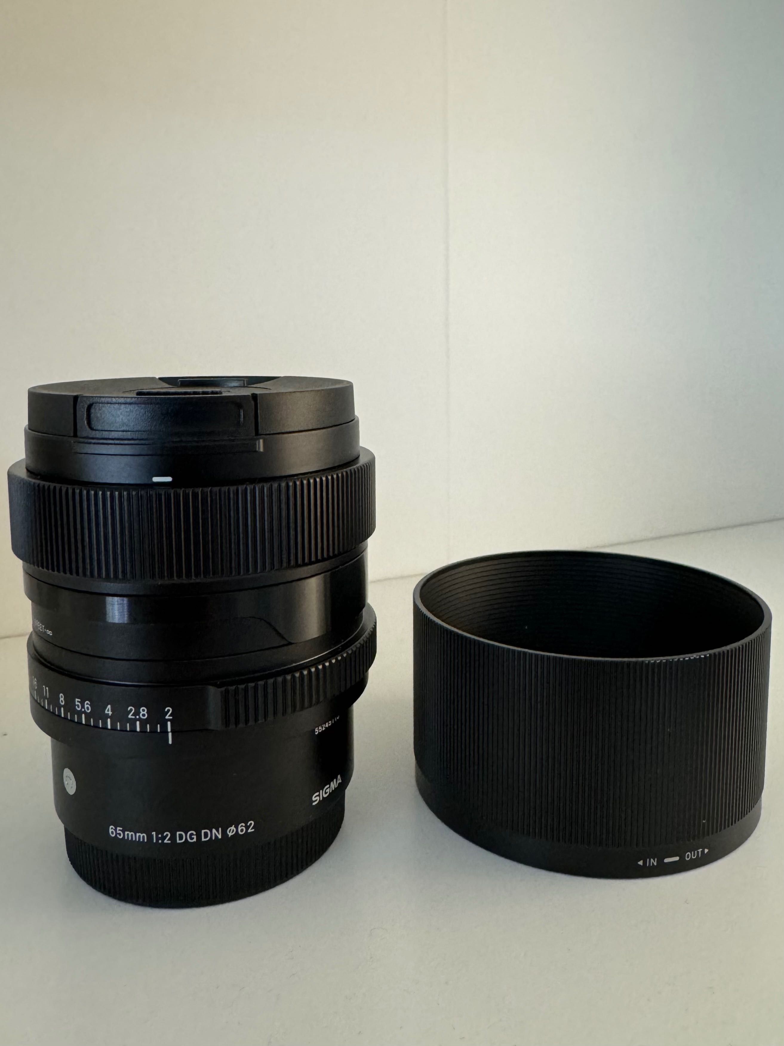 Sigma 65mm f2 DG DN montura Sony FE