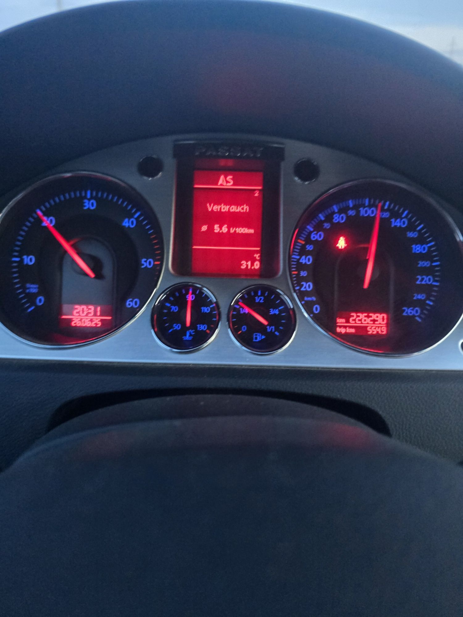 Vw Passat b6 Highline 2L 140 Cp 226200 Km originali Garantați
