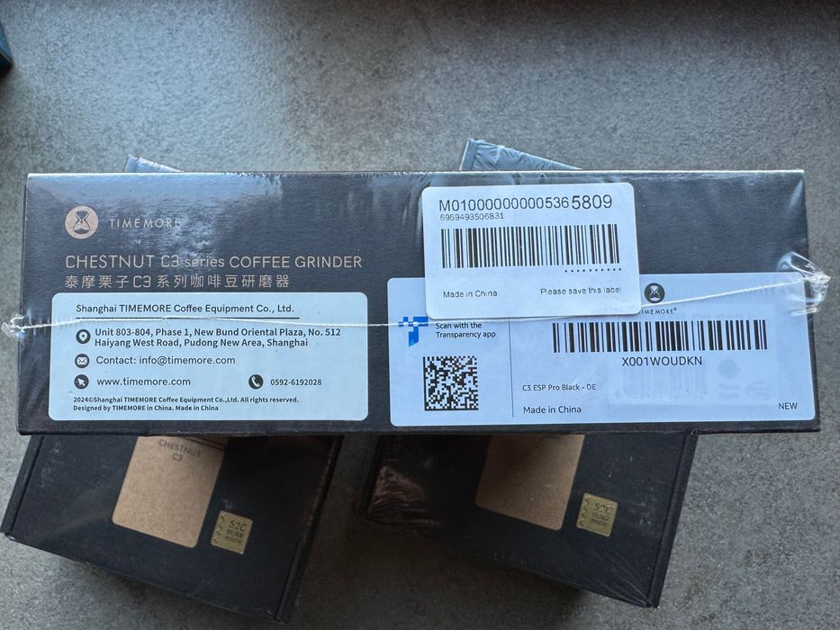 Продавам ръчни кафемелачки TIMEMORE C3 ESP Pro