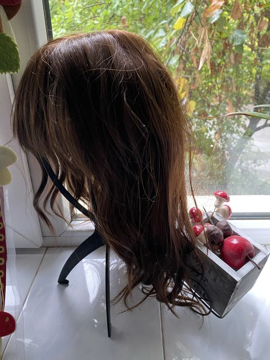 Peruca par natural purtata o singura data