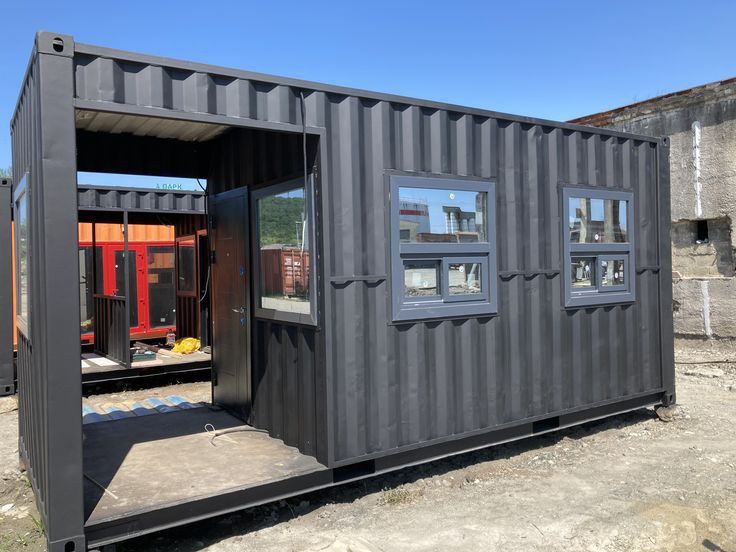 Контейнер под офис мобильный домик под ключ