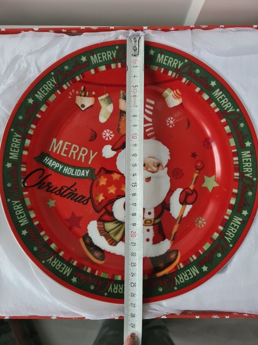 Коледно плато с шпатула за десерти