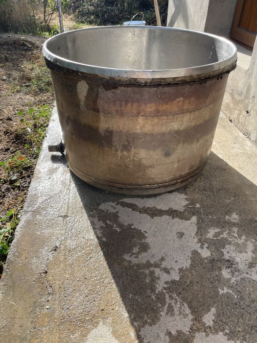 Нержавейка катёл двухслойний целний прочний