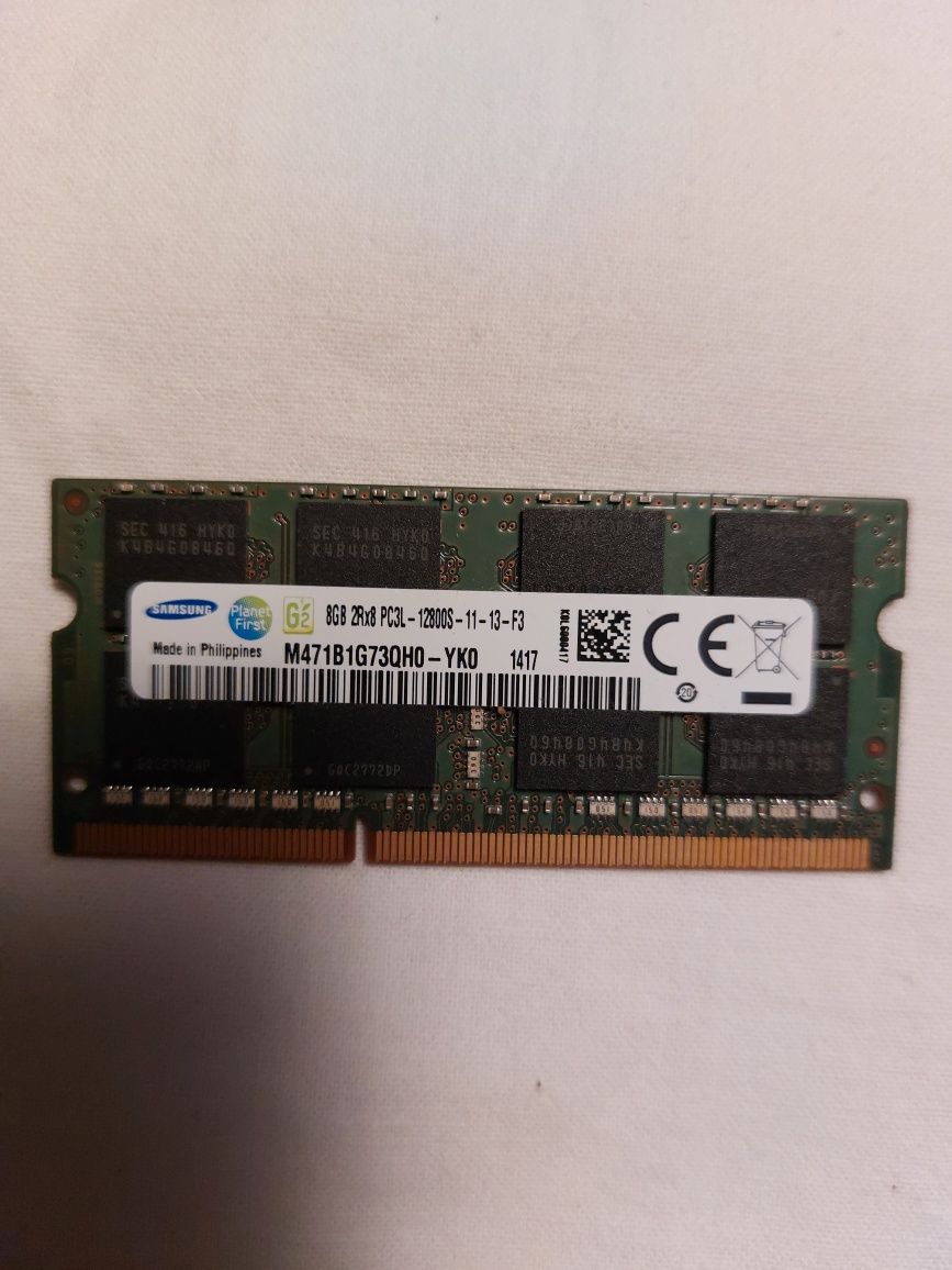 Рам памет за лаптоп 8gb PC3L 12800s