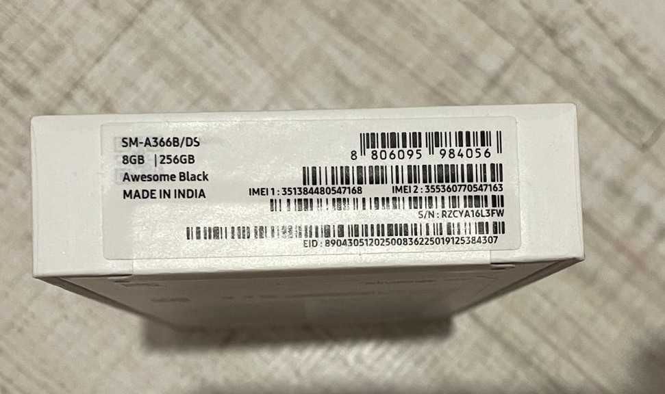 Telefon Samsung A36, Dual SIM, 8GB RAM, 256GB, 5G, Awesome Graphite